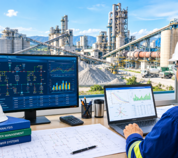 Reactive Power Management in a Large Industrial Cement Plant