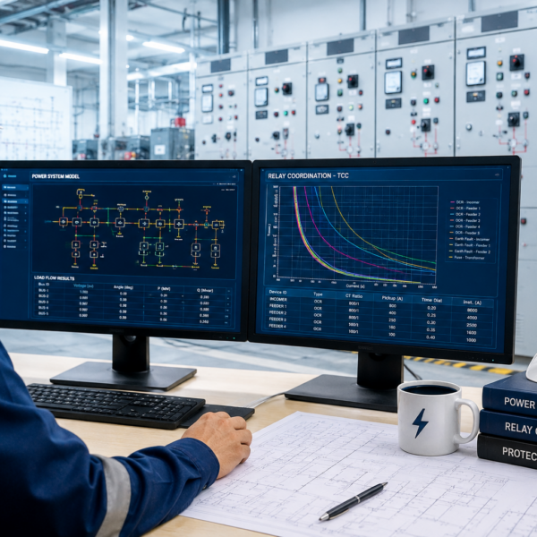 𝗣𝗼𝘄𝗲𝗿-𝗦𝘆𝘀𝘁𝗲𝗺-𝗦𝘁𝘂𝗱𝘆-and-relay-coordination