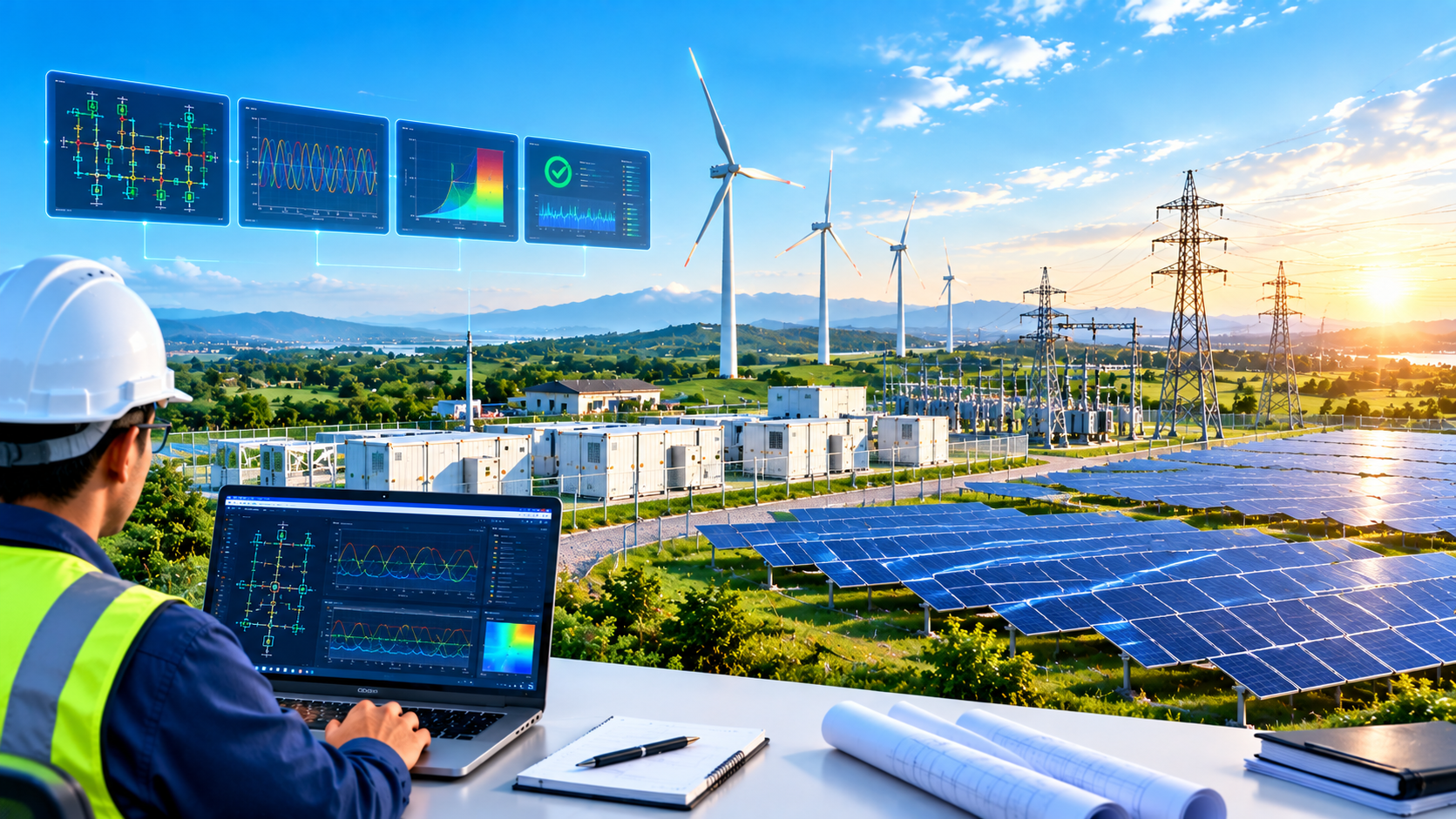 Grid Compliance Study for a 150 MW RTC Renewable Energy Project